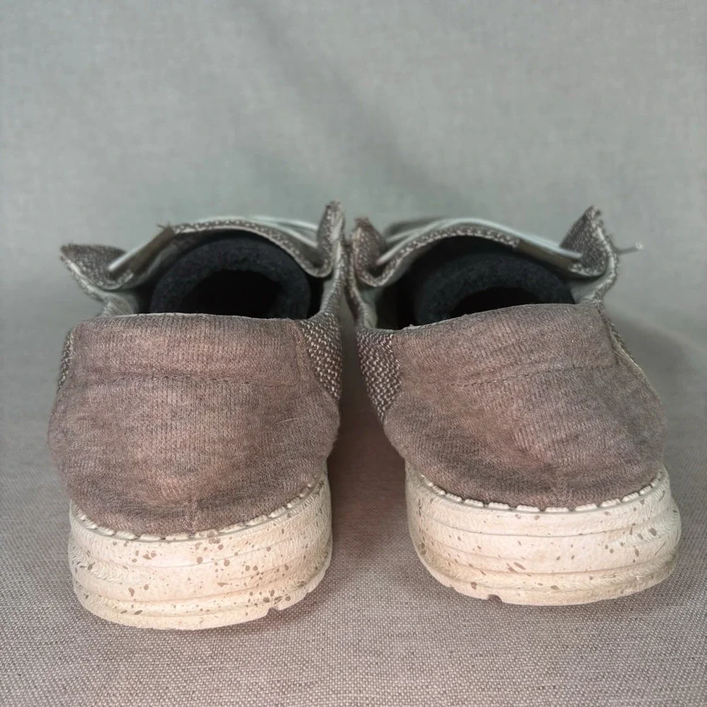 Hey Dude Women's Wendy Warm Tan Beige Slip-On Casual‎ Comfort Shoes Size US 9